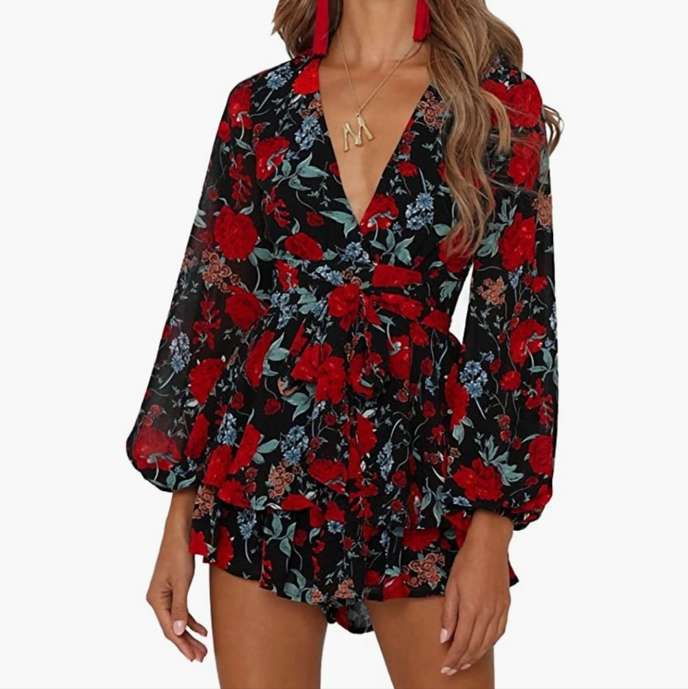 Floral statement Dress
